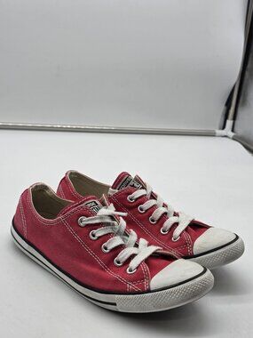 Converse Shoes Womens Size 6 Red All Star 2 Canvas Casual Low Top Sneakers